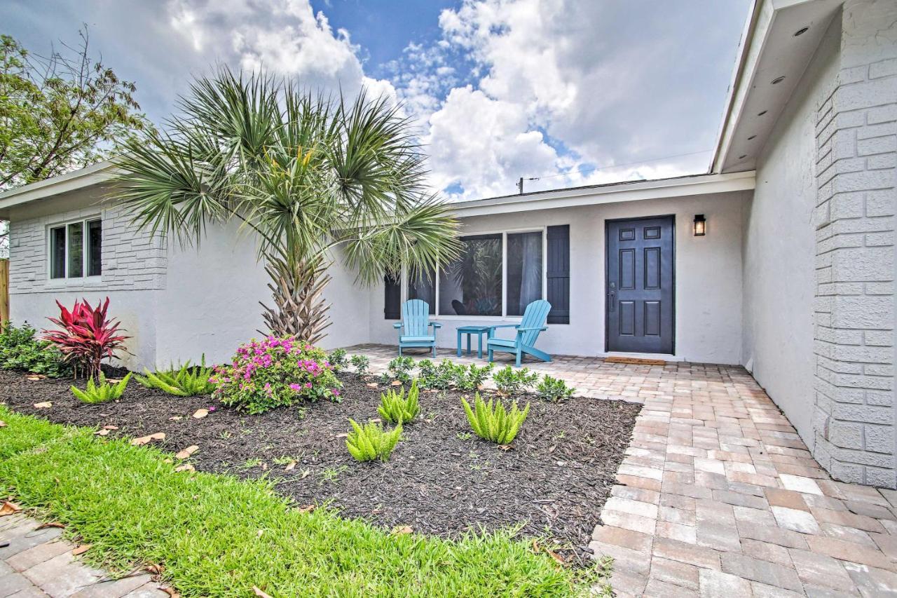 Vila The Teal House - Pool And Yard, 2 Mi To Beach Fort Lauderdale Exteriér fotografie